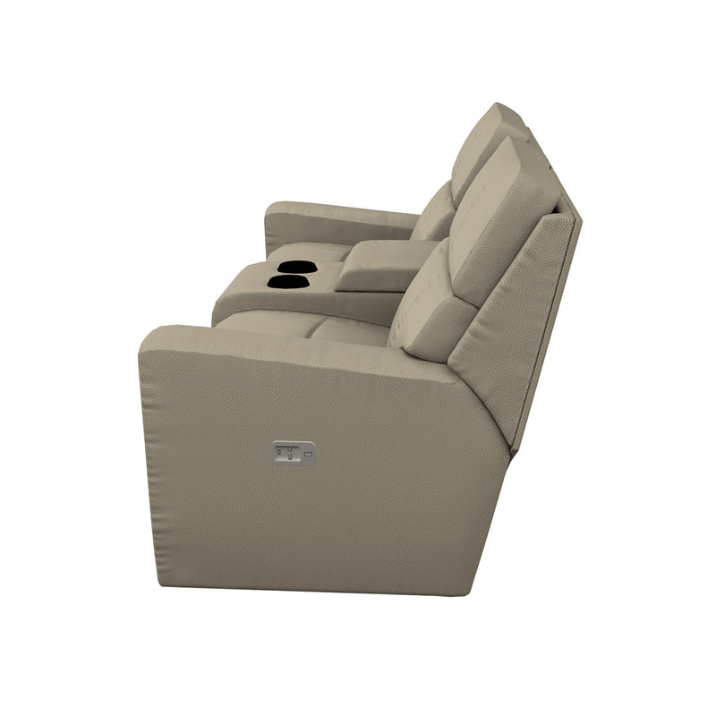 U49757 Apollo Power Reclining Two Seaters with Headrest and Console