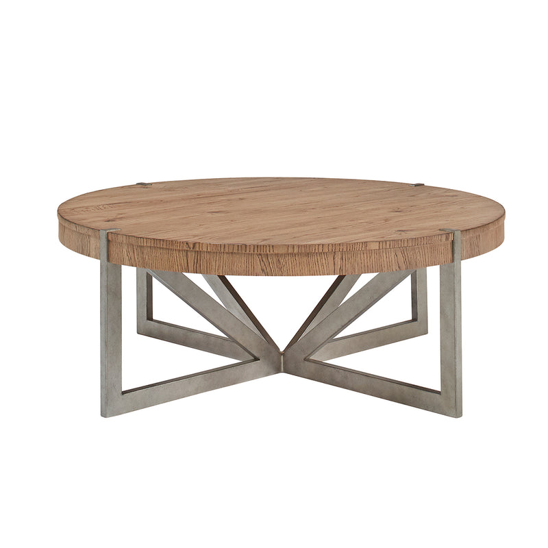 287362-2302 Passage Round Coffee Table - Nabco Furniture Center