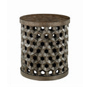 Geode Tanzanite Drum Table - A.R.T. Furniture