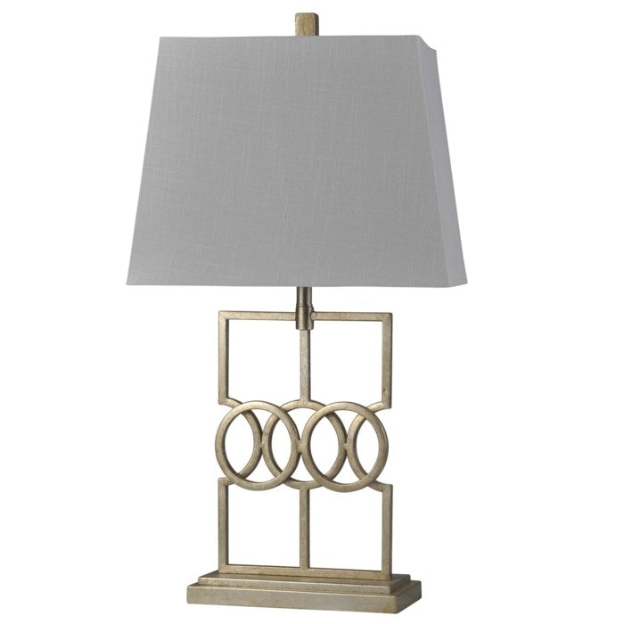 Table Lamp Antique Silver - Stylecraft