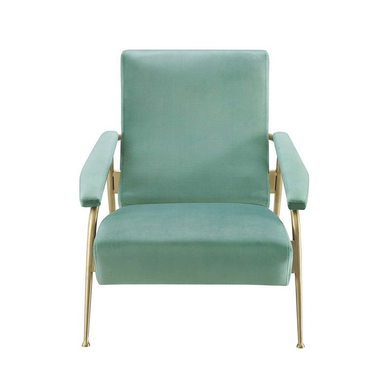 TOV-S6425 Abbey Mint Green Velvet Chair - Nabco Furniture Center