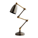 07028 Angleton Desk Lamp | Bronze And Black