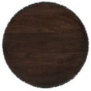 Transitional Round End Table