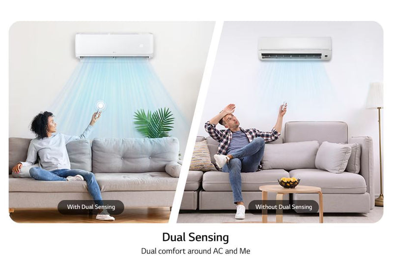 LG 2024 1.5 Ton Split AC with Rotary Compressor, Wifi