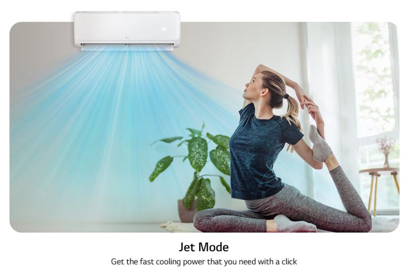 LG 2024 2.5 Ton Split AC with Rotary Compressor