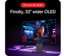 LG 32'' UltraGear™ Dual-Mode OLED gaming monitor, 2024