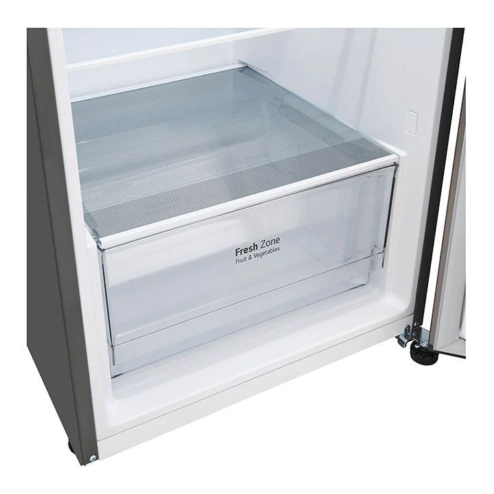 LG 400 Ltrs New Smart Inverter Top Freezer, Door Cooling+, Multi Air Flow, Smart Diagnosis, Dark Graphite Steel | GN-B422PQGB