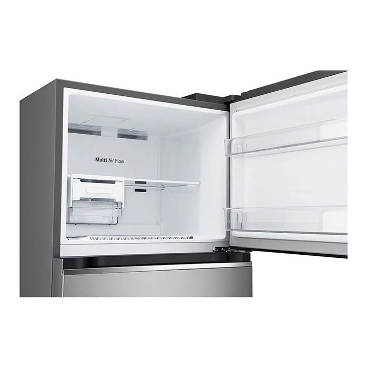 LG 400 Ltrs New Smart Inverter Top Freezer, Door Cooling+, Multi Air Flow, Smart Diagnosis, Dark Graphite Steel | GN-B422PQGB