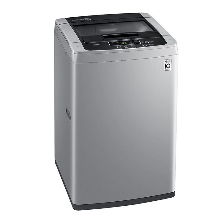 LG 9Kg Fully Automatic Top Loading Washing Machine - Silver | T9586NDKVH