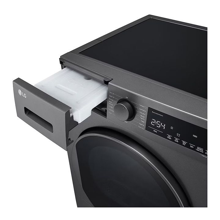 LG Heat Pump Dryer, 8kg Capacity, A++ - Dark Silver | RH80T2SP7RM