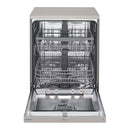 LG Dishwasher with 8 Programs + 14 Place Settings Platinum Silver | DFC435FP