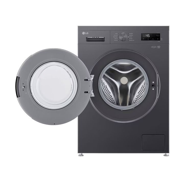 LG 8Kg Front Load Washing Machine  Middle Black | F2Y1TYP6J