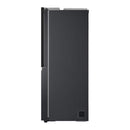 LG 674Ltr InstaView Side-by-Side Refrigerator - Matte Black | GR-X267CQEW