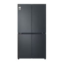 LG 704L Side-by-Side Refrigerator - Black Steel | GR-B34FFCDB