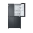 LG 704L Side-by-Side Refrigerator - Black Steel | GR-B34FFCDB