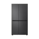 LG 694L Side-by-Side Refrigerator - Platinum Silver | GR-B267KLJW
