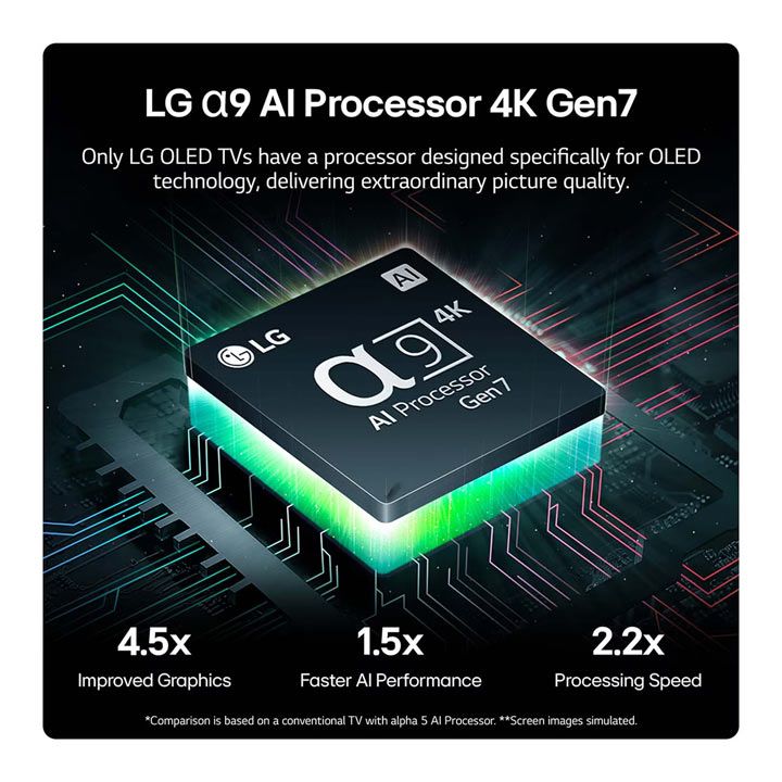 LG 48-inch OLED evo C4 4K Smart TV AI Magic remote Dolby Vision webOS24 2024 | OLED48C46LA