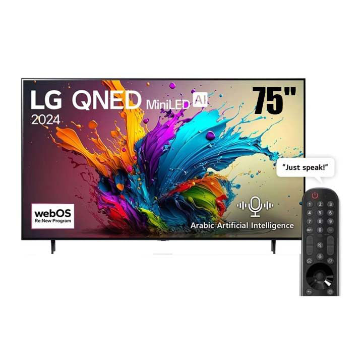 LG 75" QNED MiniLED 4K Smart TV | 75QNED90T6A