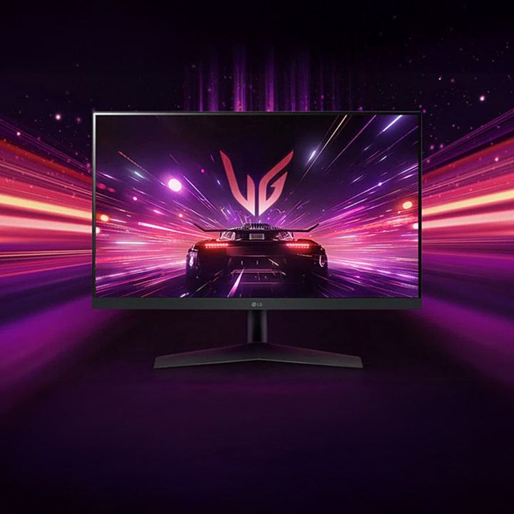 LG 24” UltraGear™ FHD 180Hz gaming monitor, 1ms MBR, HDR 10, 2024 | 24GS50F-B
