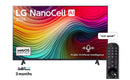 65 Inch LG NanoCell AI NANO80 4K Smart TV AI Magic remote HDR10 webOS24 (2024)