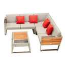 2017320 York (Lefin) Outdoor Sofa Sectional Set