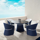 204640 Bold Outdoot Dining Set 6 Seaters