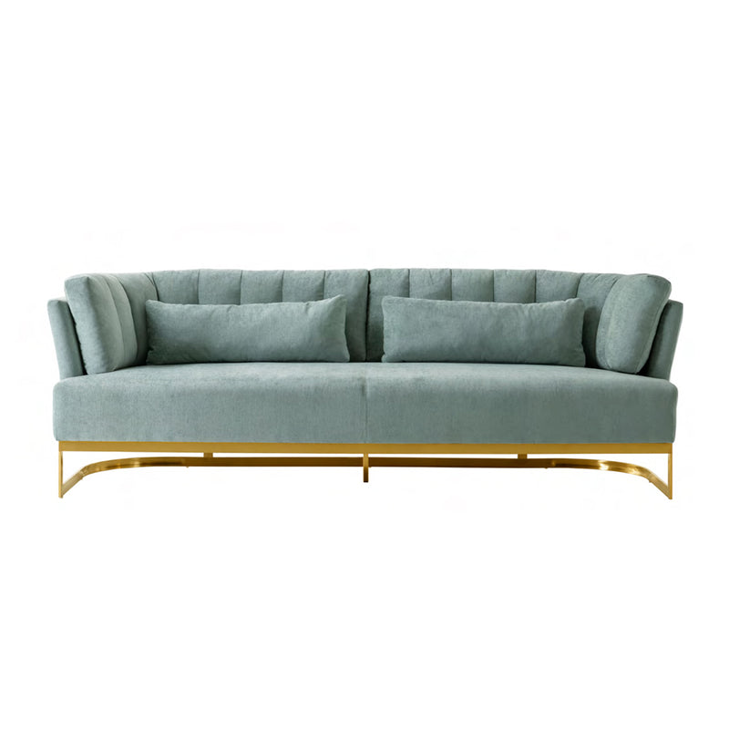20909 Misty Green Sofa Set (3+3+1+1)