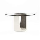 Blanc Round Dining Table Set - Nabco Furniture Centre