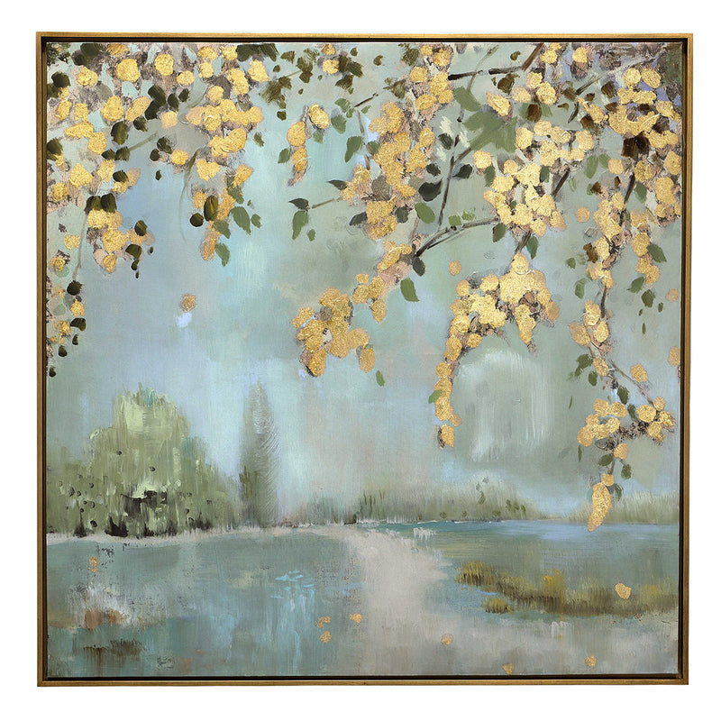 35329 Peaceful Hand Painted Canvas Painting
