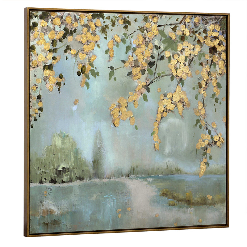 35329 Peaceful Hand Painted Canvas Painting