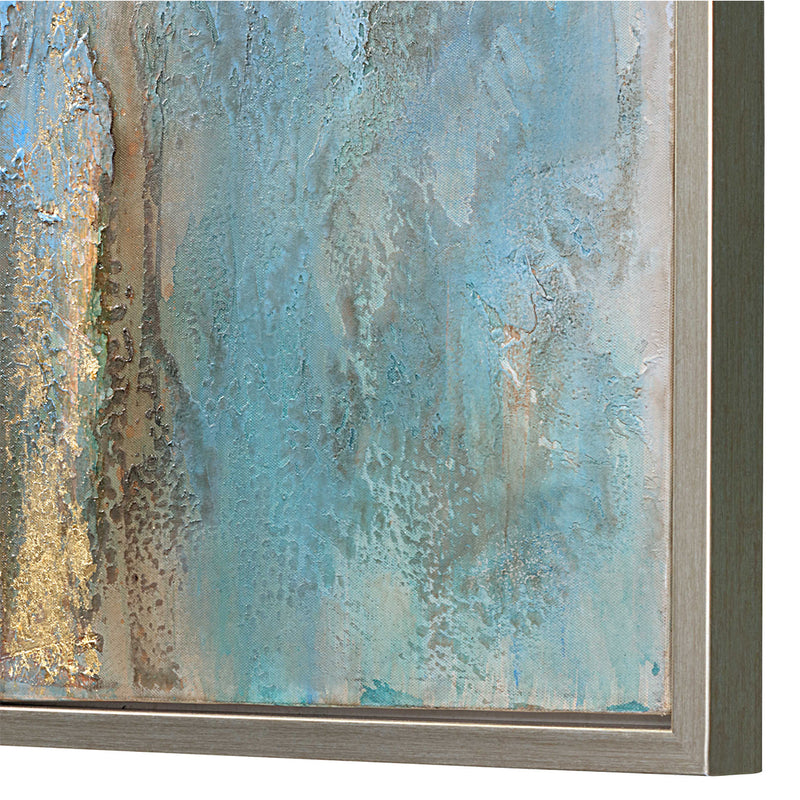 41432 Rendezvous Hand Painted Canvas Painting
