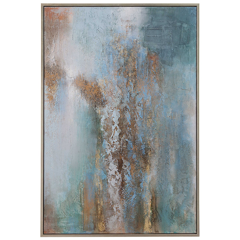 41432 Rendezvous Hand Painted Canvas Painting