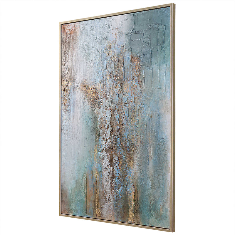 41432 Rendezvous Hand Painted Canvas Painting