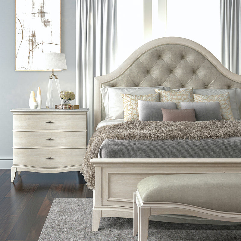 Starlite Ivory Bed without Mattress