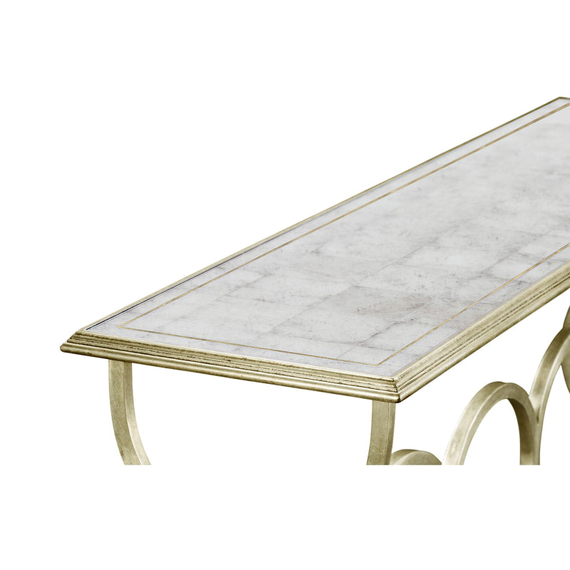 Console Table Circles - Silver