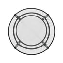 Gatsby Black Nickel Set Table