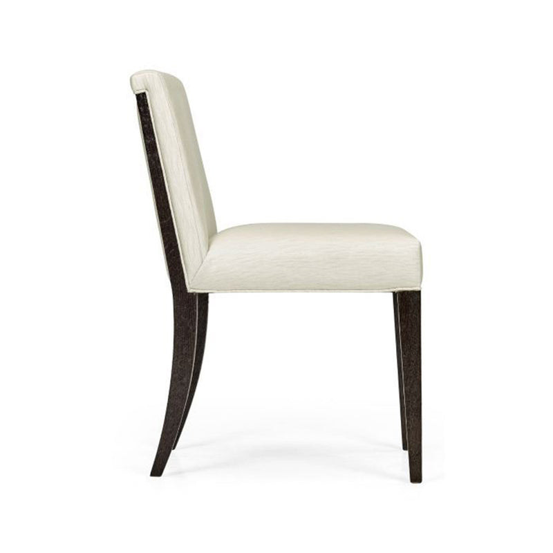 Geometric Transitional Upholstered Dining Side Chair
