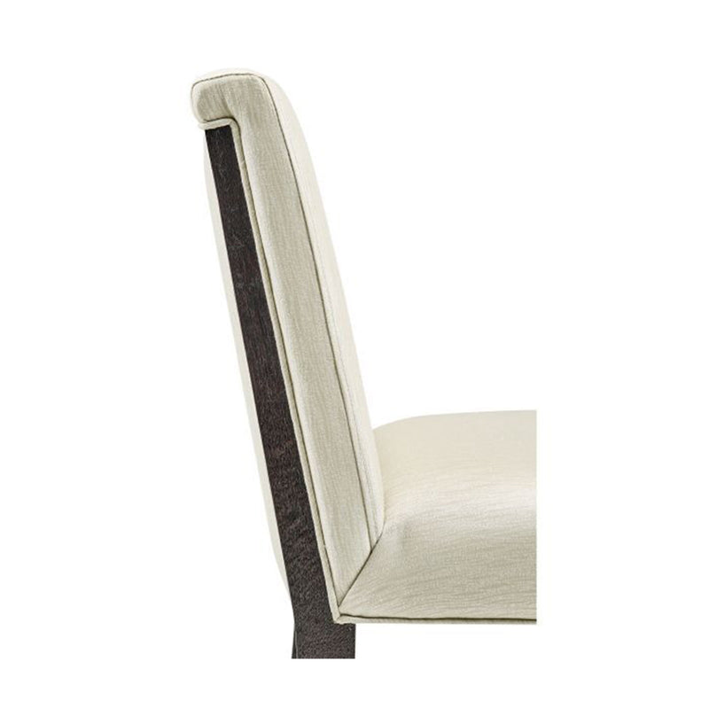 Geometric Transitional Upholstered Dining Side Chair