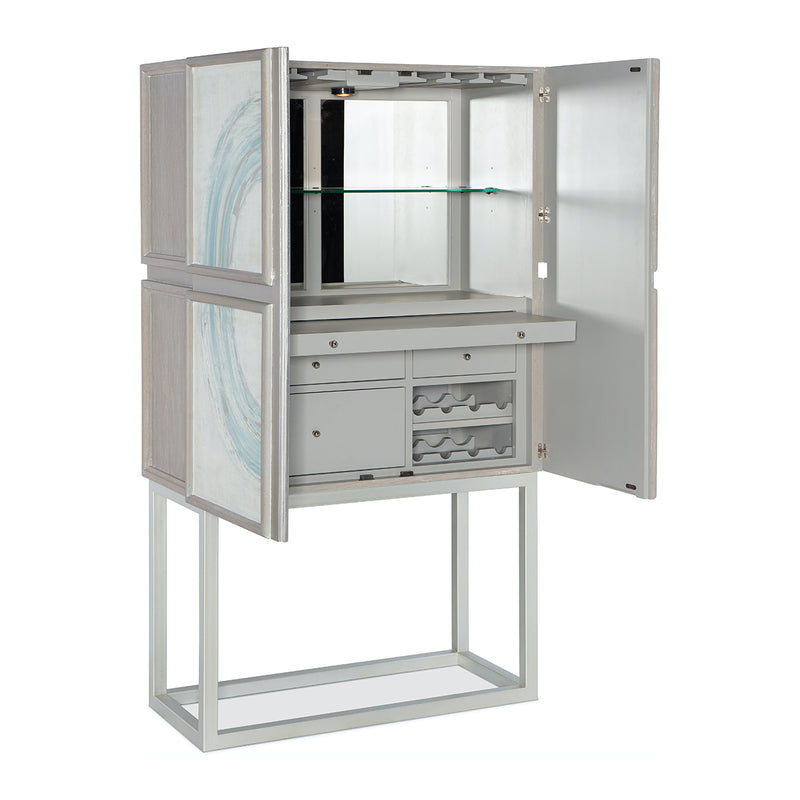 628-50607-90 Melange Kandin Bar Cabinet