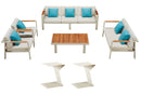 Outdoor Sofa Set (3+2+1+1+CT+ET+ET)