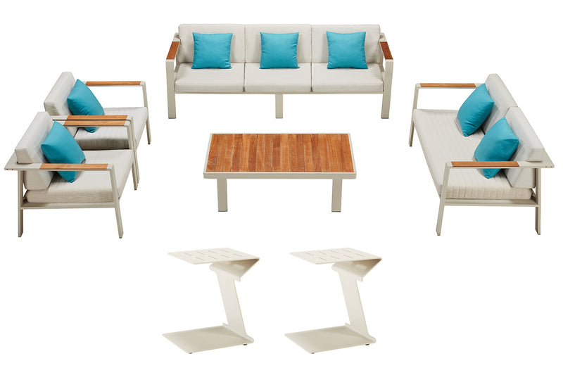 Outdoor Sofa Set (3+2+1+1+CT+ET+ET)