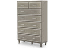Urban Place Dove Grey Accent Chest of Drawer