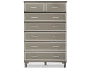 Urban Place Dove Grey Accent Chest of Drawer