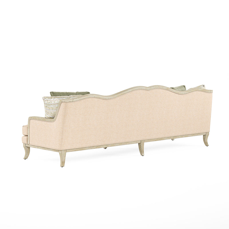 754521-5227AA Assemblage Green 4 Seaters Sofa