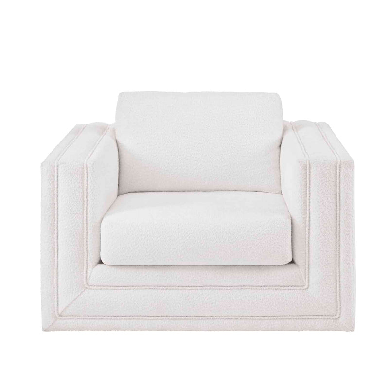 Hockney Lounge Chair O-Ivory