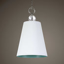 21515 Delray White Pendant Light Ceiling Lamp
