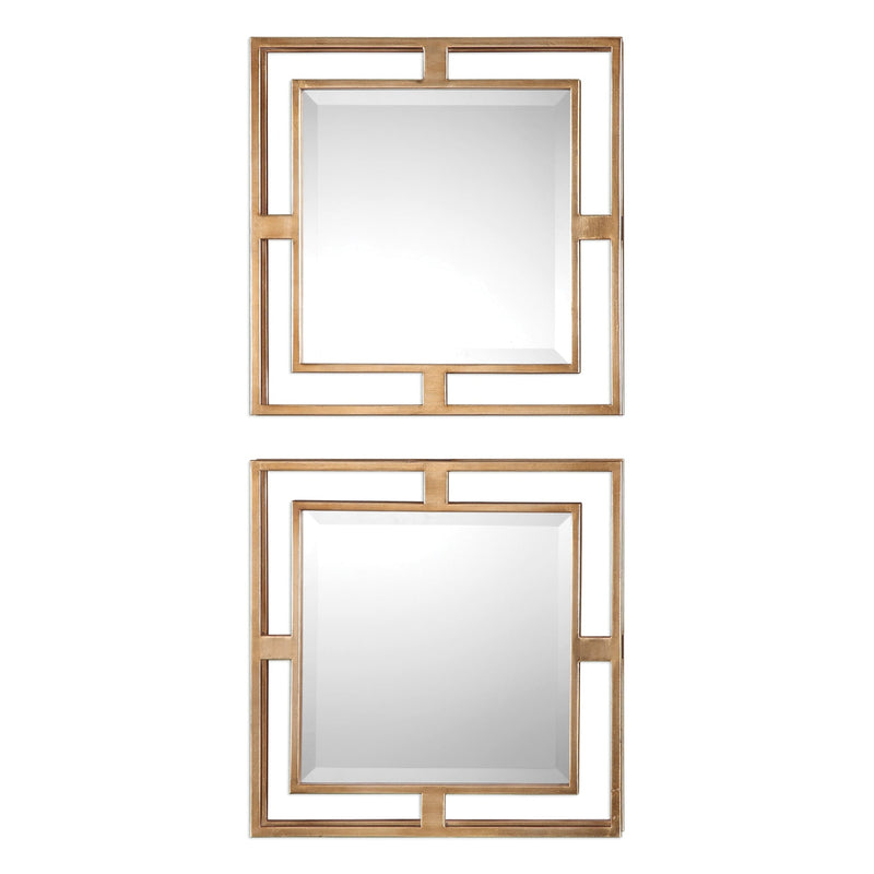 09234 Allick Square Wall Mirror (Set of 2)
