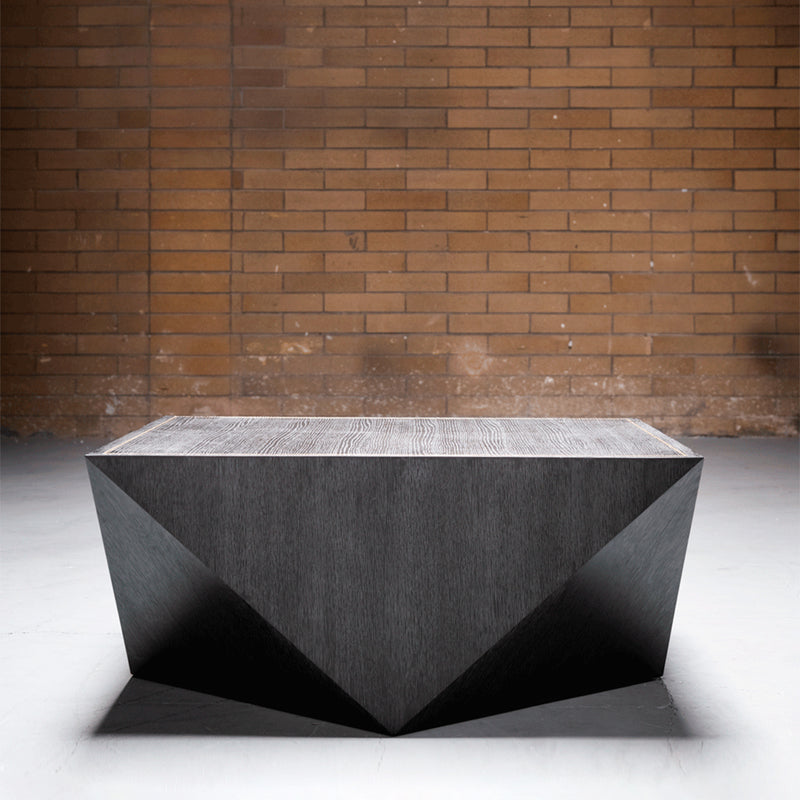 Gavin-Brighton Brushed Carbon Set Table