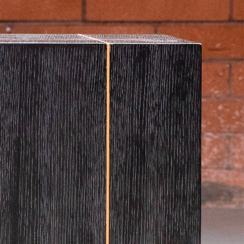 Gavin-Brighton Brushed Carbon Set Table