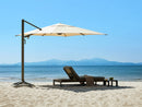 ﻿900111 Levia Umbrella - Outdoor SunShade Offset with Cross Base